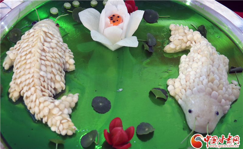 秀色可餐！隴上美食博覽會廚藝大師打動您的味蕾（組圖）