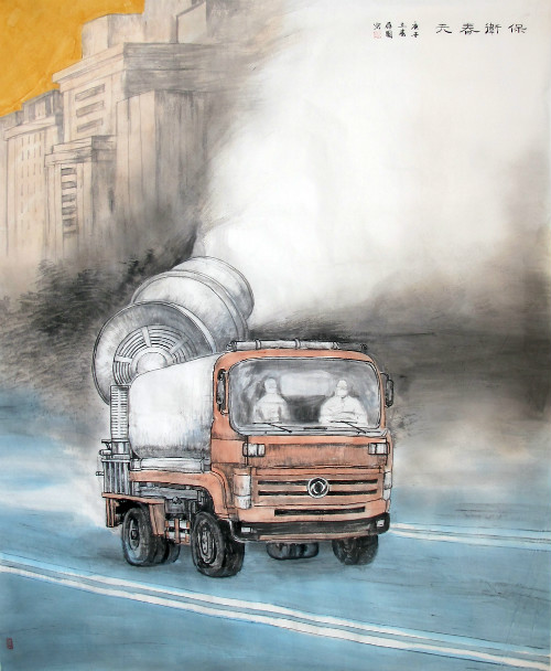 【甘肅全民戰(zhàn)“疫”】保衛(wèi)春天！蘭州榆中縣文藝界致敬“逆行者”