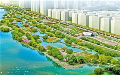 54萬平方米 雁灘濕地公園“入畫來”！