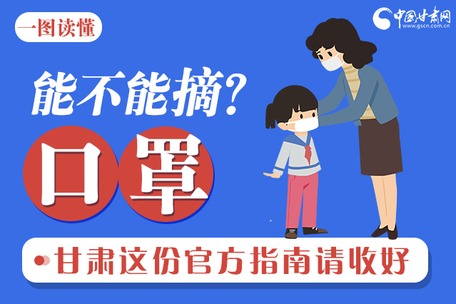 圖解|口罩能不能摘？甘肅這份官方指南請收好