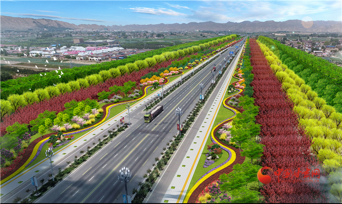 搶先看！?。√m州榆中生態(tài)創(chuàng)新城未來綠化有多美 
