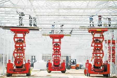 蘭州新區(qū) 不負春光 復工復產(chǎn)正當時