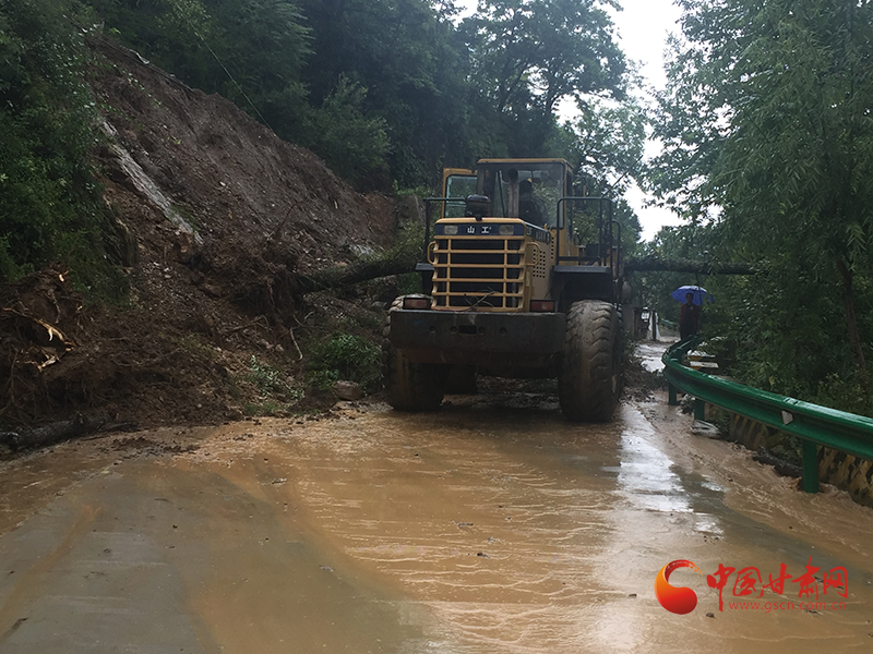 康縣長壩鎮(zhèn)：鏟車、120合力“逆行”救援群眾  
