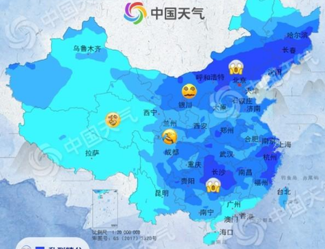 寒潮來了！今明兩天甘肅省大部將降溫6℃至8℃