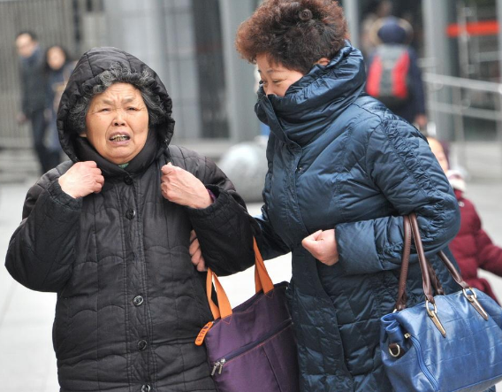 寒潮來襲，心腦血管疾病老年患者增加