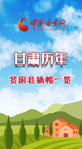 長(zhǎng)圖|75→0，一圖回顧甘肅貧困縣摘帽時(shí)間