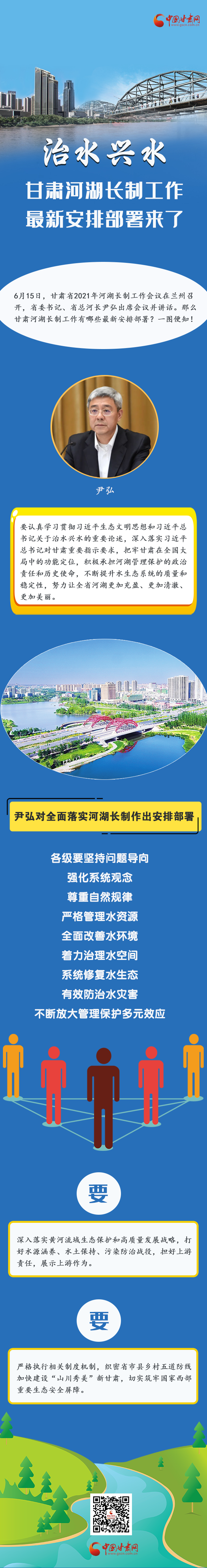 圖解|速看！甘肅河湖長制工作最新安排部署來了