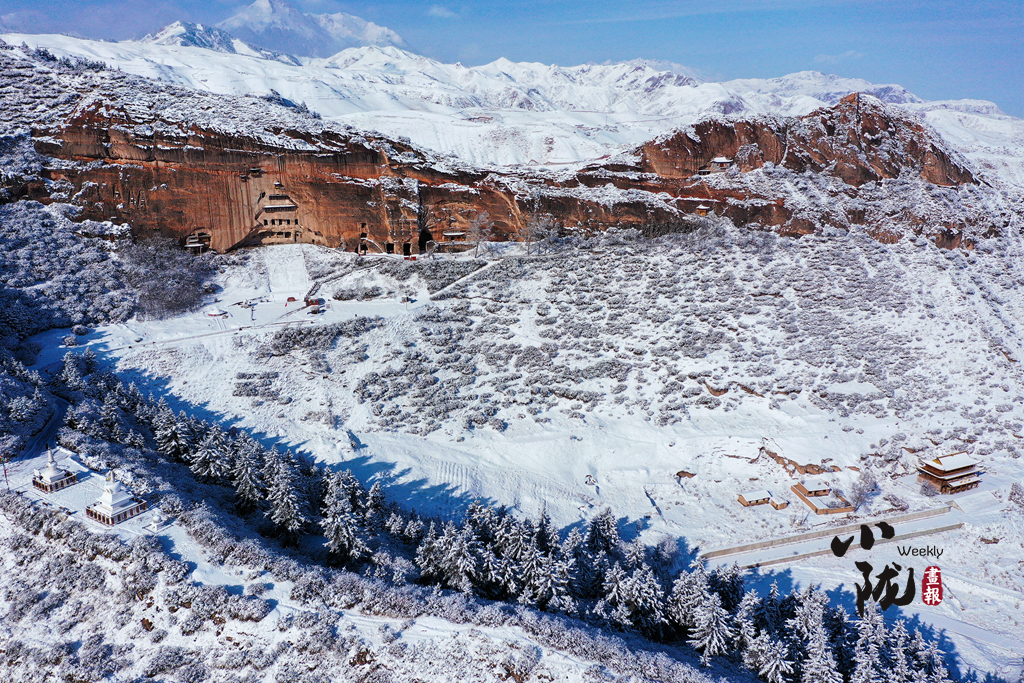 受降雪影響甘肅省多條高速臨時(shí)交通管制
