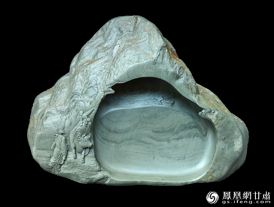 洮硯石質(zhì)細潤堅實，潑墨如油不損毫，書寫流利生輝。資料圖