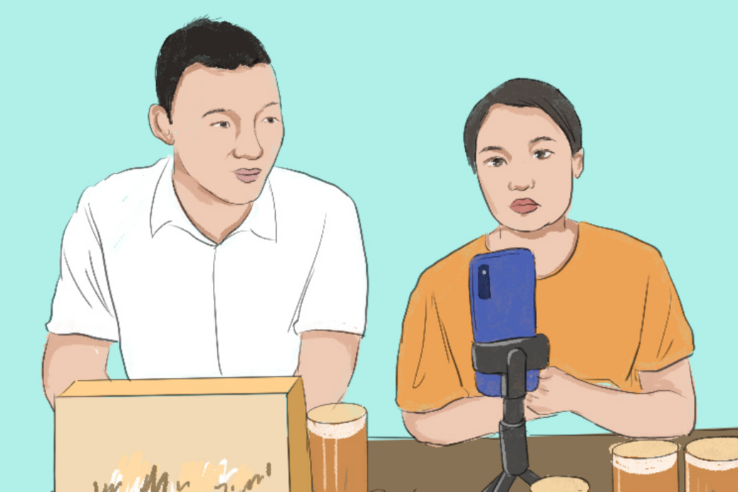 手繪|攢勁！閃閃發(fā)光的up青年