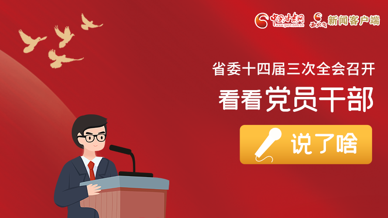 圖解|事關(guān)甘肅省委十四屆三次全會(huì)，黨員干部這么說(shuō)！