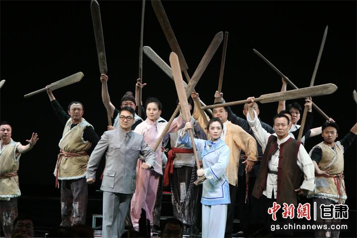 圖為演出劇照。甘肅省隴劇院供圖