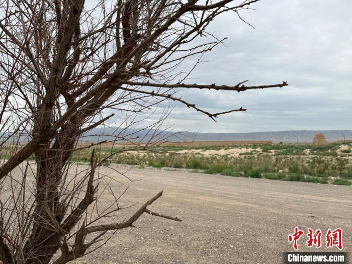 圖為位于長城墻體上的“馬面”或“敵臺”?！〈魑牟?攝