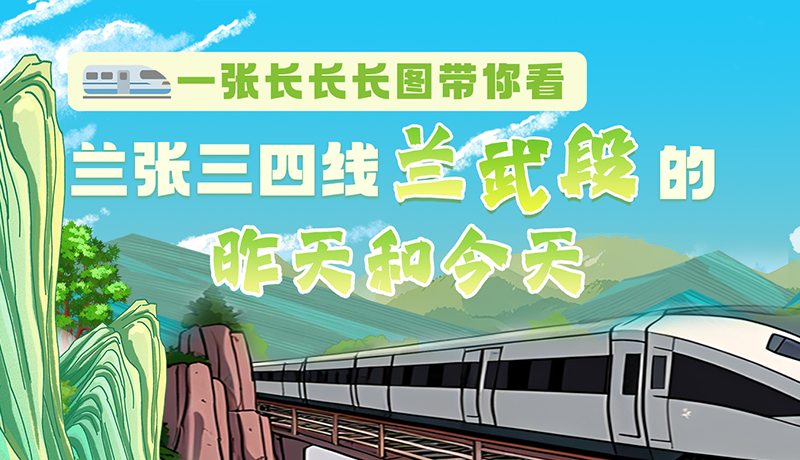 沿著絲路遇見你·最美鐵路人|一張長(zhǎng)長(zhǎng)長(zhǎng)圖，帶你看蘭張三四線蘭武段的昨天和今天