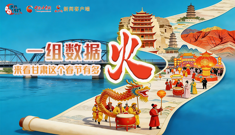 海報｜一組數(shù)據(jù)，來看甘肅這個春節(jié)有多火