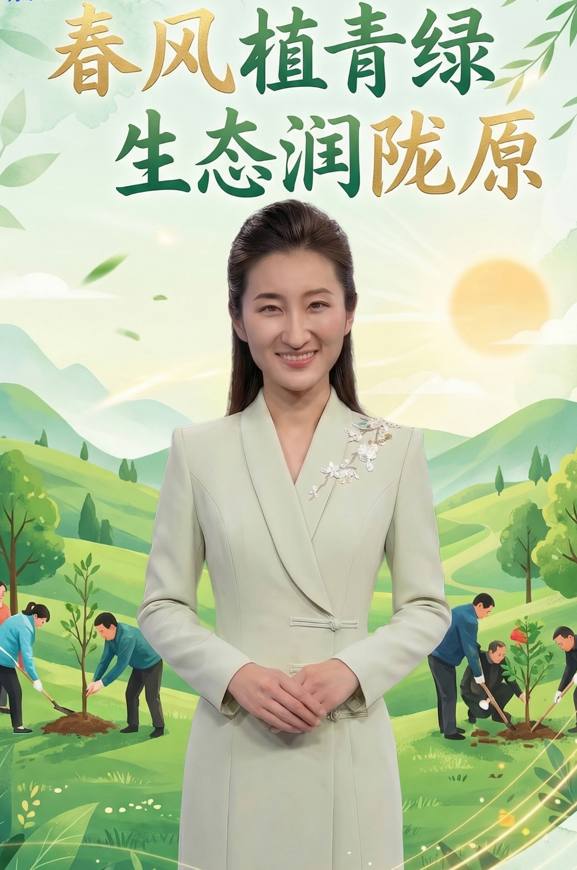 【來“隴”“趣”脈（21）】春風(fēng)植青綠 生態(tài)潤隴原